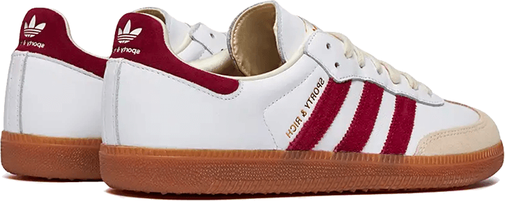 Adidas Adidas Samba OG Sporty & Rich White Core Burgundy Wit