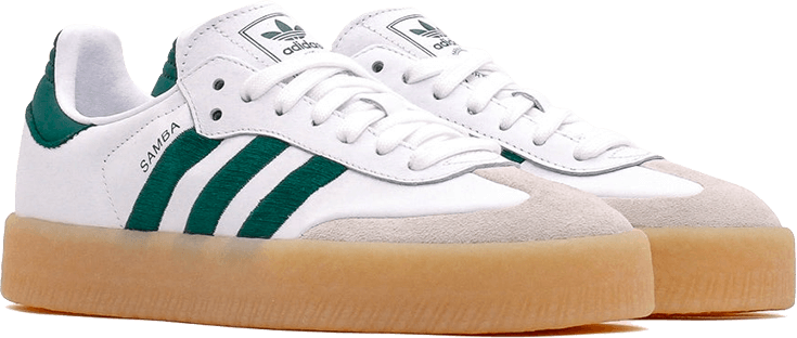 Adidas Adidas Samba White Collegiate Green Gum Wit