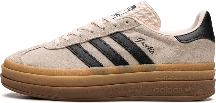 Adidas Adidas Gazelle Bold Wonder Quartz Black Gum Zwart