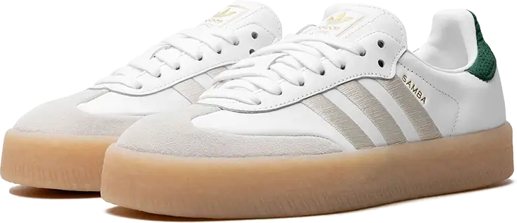 Adidas Adidas Sambae Off White Green Wit