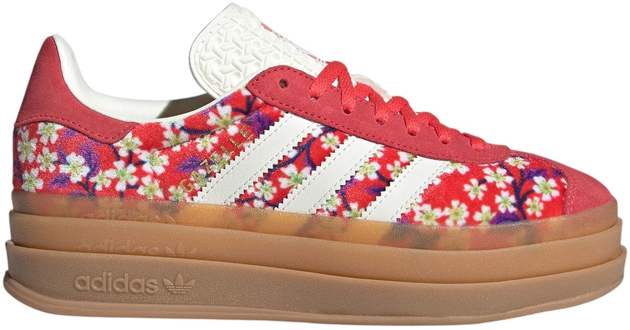 Adidas adidas Gazelle Bold Liberty London Floral Semi Lucid Red Divers
