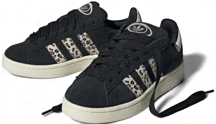 Adidas Adidas Campus 00s Black Leopard Beige