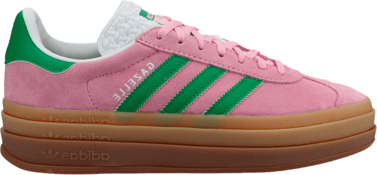 Adidas Adidas Gazelle Bold True Pink Green Cloud White Roze