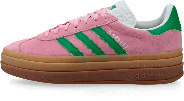 Adidas Adidas Gazelle Bold True Pink Green Cloud White Roze