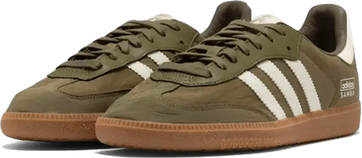 Adidas Samba OG Focus Olive Gum Bruin