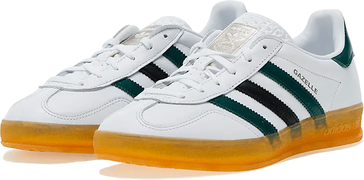 Adidas Gazelle Indoor White Collegiate Green Wit