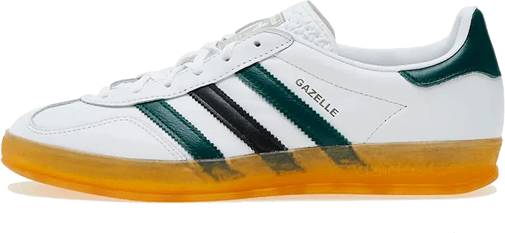 Adidas Gazelle Indoor White Collegiate Green Wit