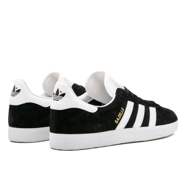 Adidas Gazelle Core Black Cloud White Gold Zwart