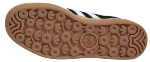 Adidas Originals Black Suede Leather Low Top Sneakers Zwart