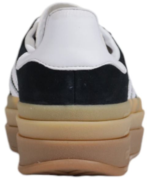 Adidas Originals Black Suede Leather Low Top Sneakers Zwart
