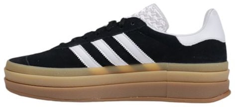 Adidas Originals Black Suede Leather Low Top Sneakers Zwart