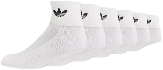 Adidas Originals White Cotton Socks Wit