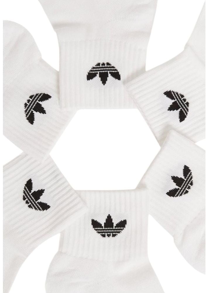 Adidas Originals White Cotton Socks Wit