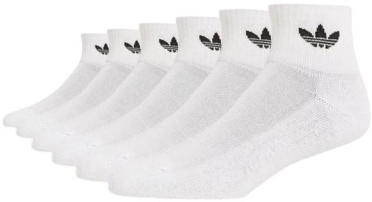 Adidas Originals White Cotton Socks Wit