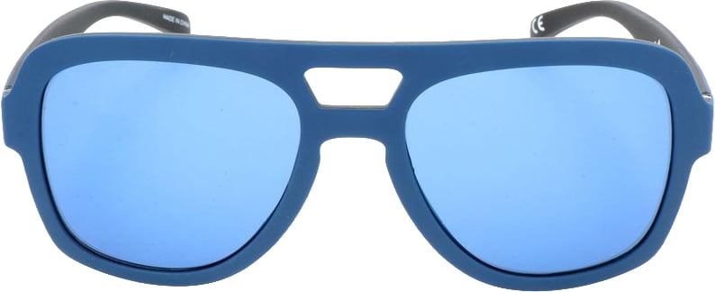 Adidas Blue Plastic Sunglasses Blauw