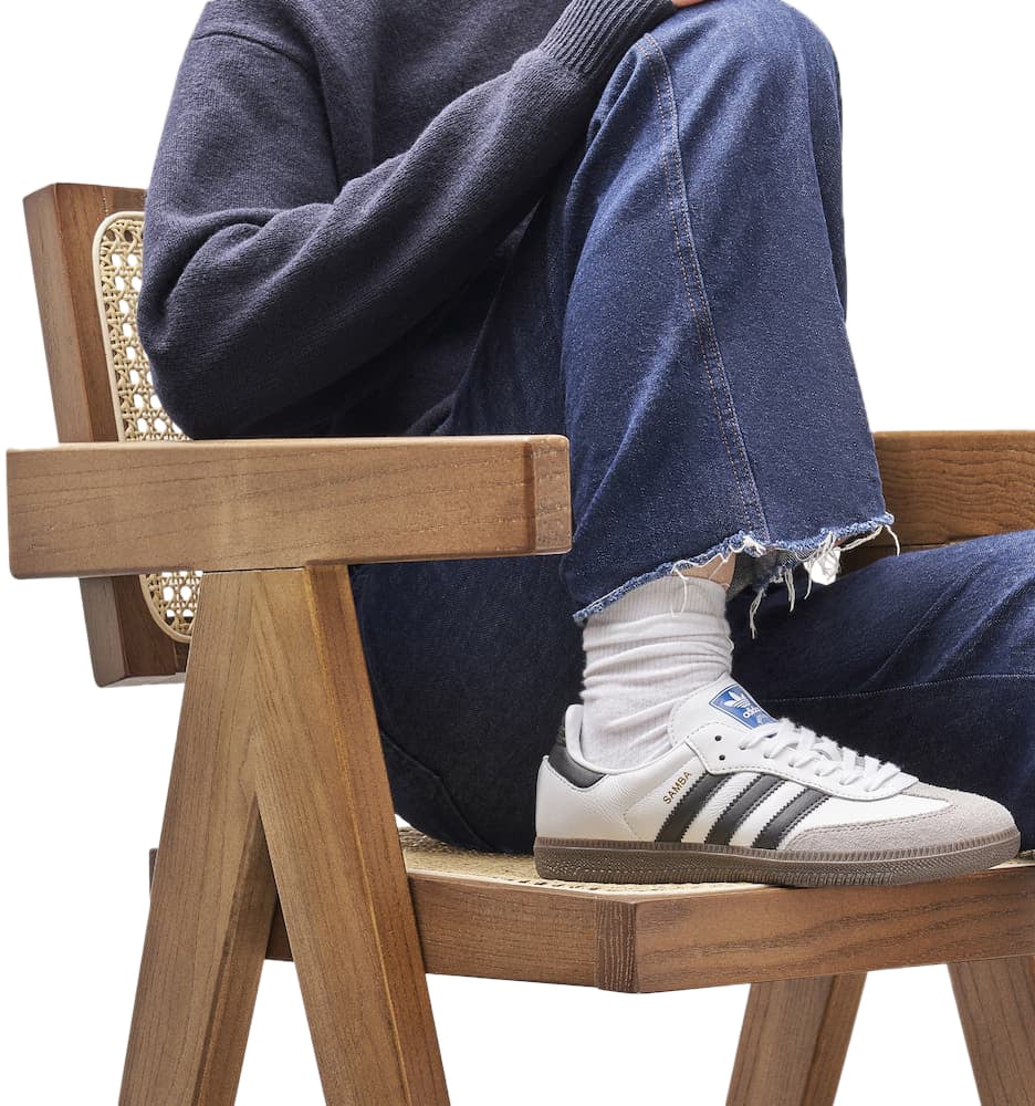 Adidas Adidas Originals Samba Unisex Sneaker Wit / Zwart Zwart