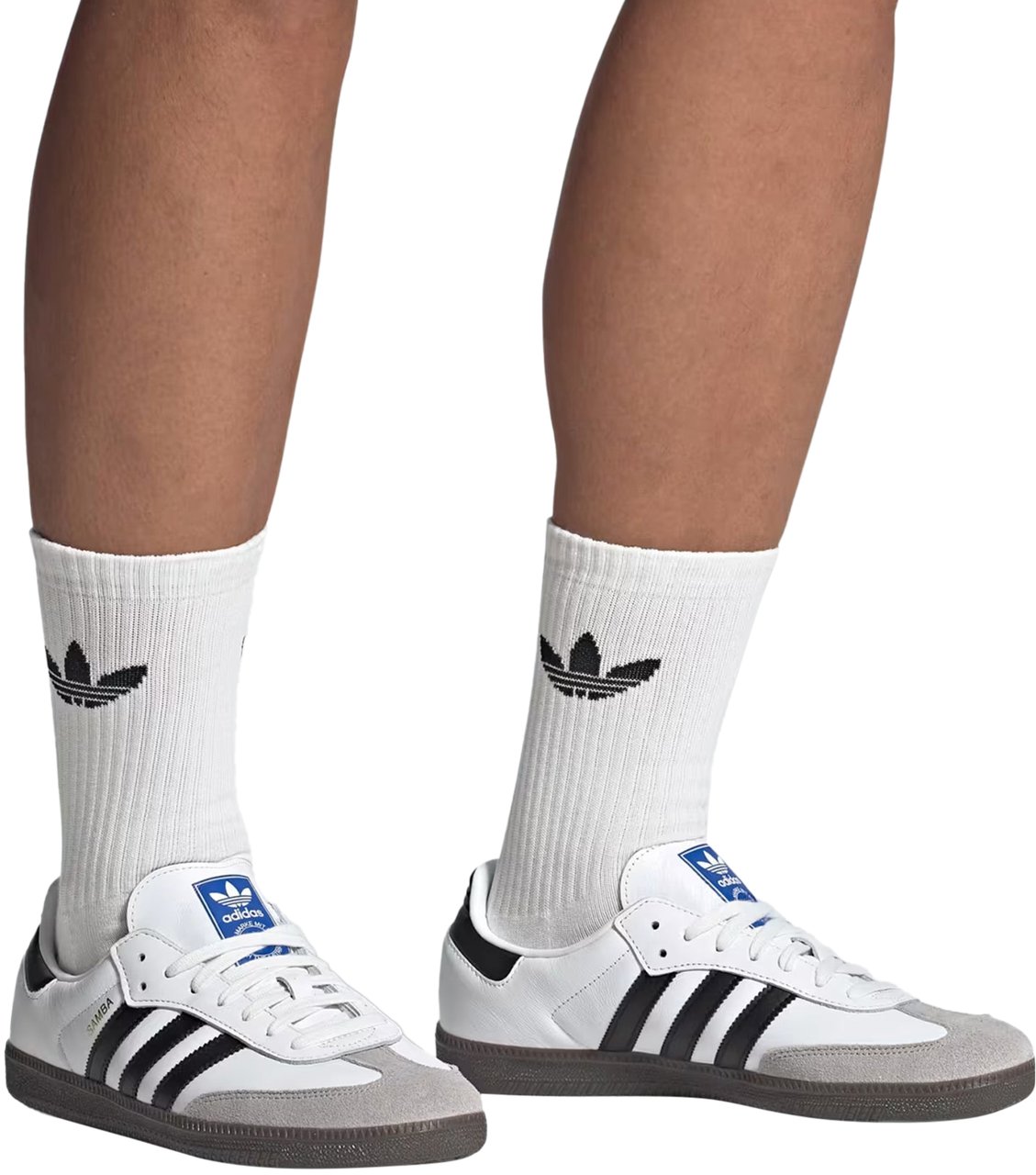 Adidas Adidas Originals Samba Unisex Sneaker Wit / Zwart Zwart