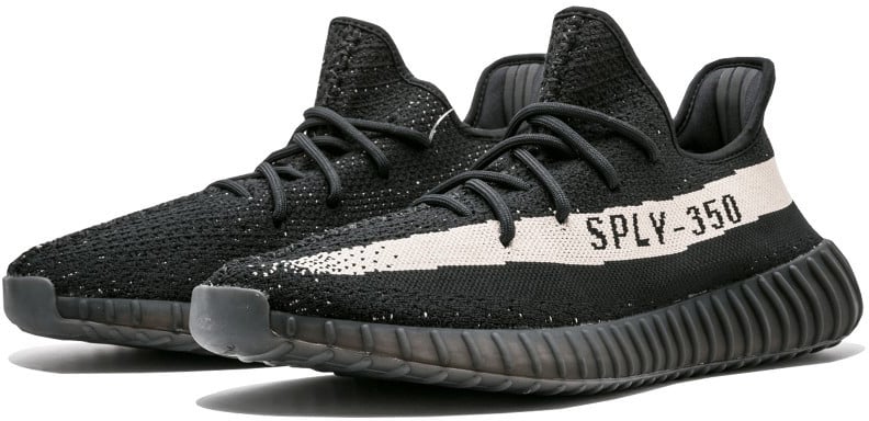 Adidas Yeezy Boost 350 V2 Black White Oreo Zwart