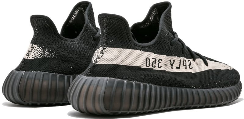 Adidas Yeezy Boost 350 V2 Black White Oreo Zwart