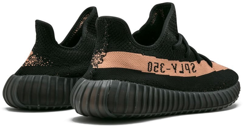 Adidas Yeezy Boost 350 V2 Black Copper Zwart