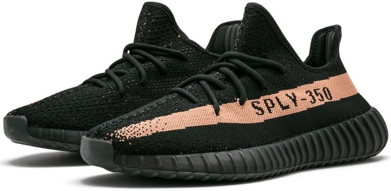Adidas Yeezy Boost 350 V2 Black Copper Zwart
