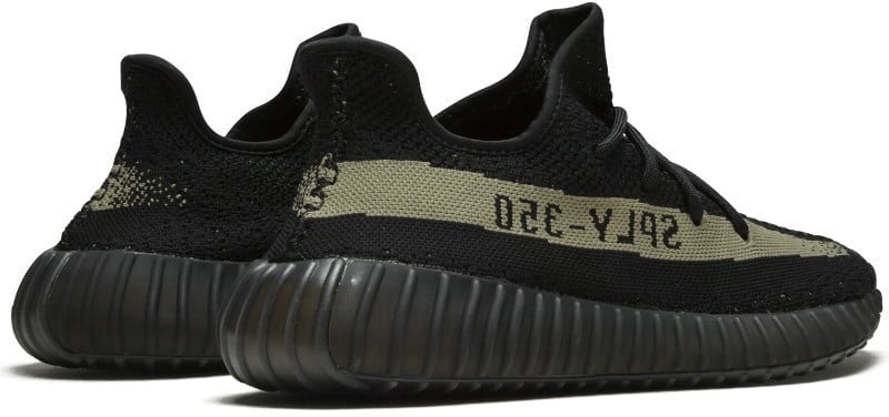 Adidas Yeezy Boost 350 V2 Black Green Zwart