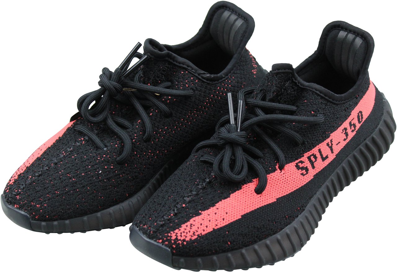 Adidas Adidas Yeezy Boost 350 V2 'Core Black Red' Zwart
