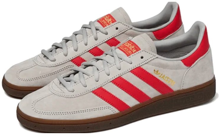 Adidas Adidas Handball Spezial Grey Hi-Res Red Grijs