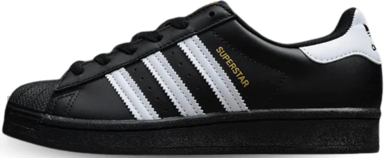 Adidas Adidas Superstar Core Black Cloud White Gold Divers