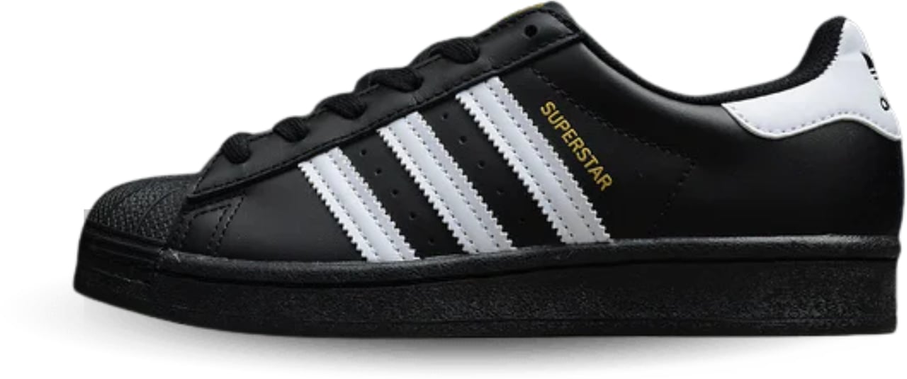 Adidas Adidas Superstar Core Black Cloud White Gold Divers