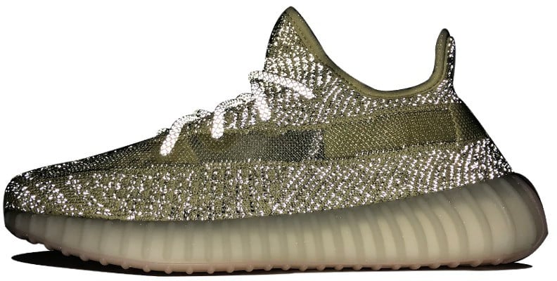 Adidas Yeezy Boost 350 V2 Antlia Reflective Geel