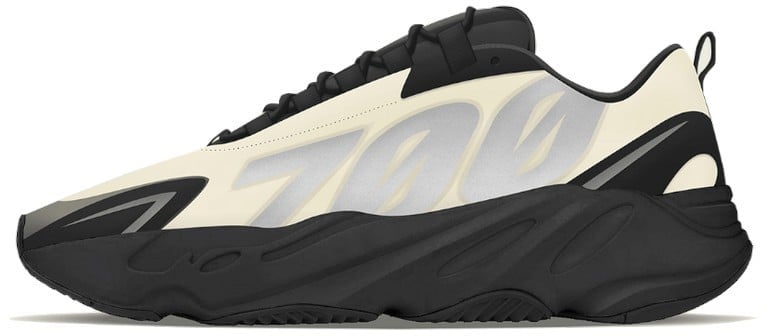 Adidas Yeezy 700 MNVN Bone Zwart