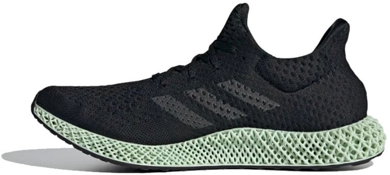 Adidas Adidas Futurecraft 4D Black Linen Green (2021) Zwart