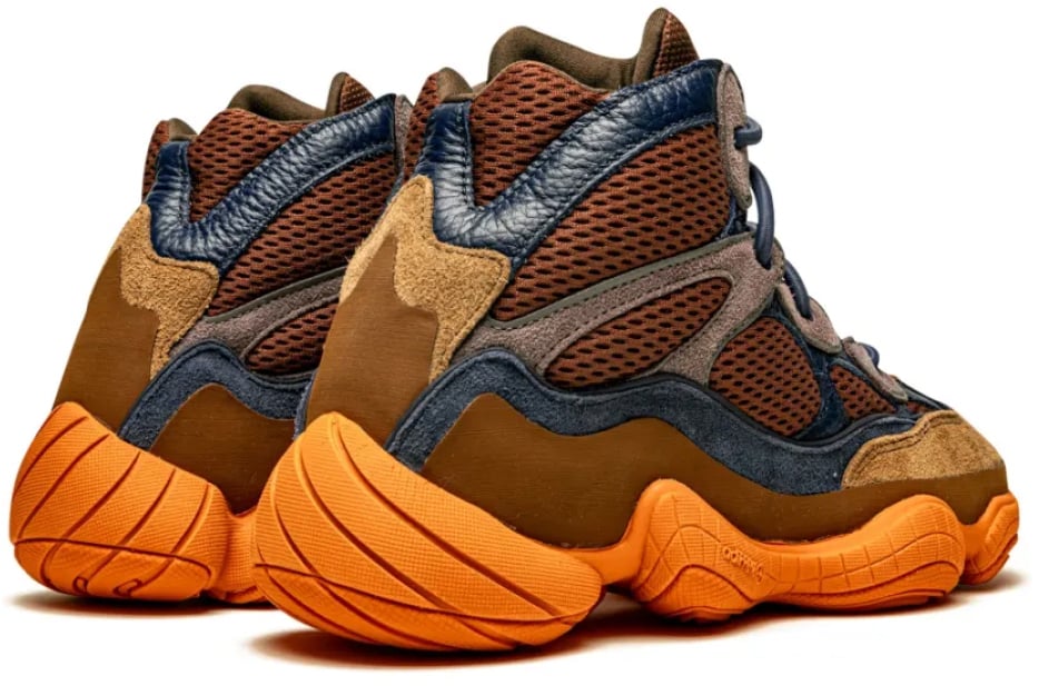 Adidas Yeezy 500 High Tactile Orange Sneakers Oranje