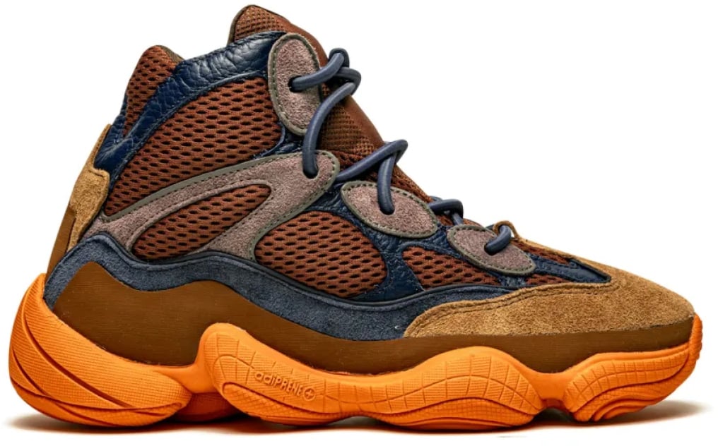 Adidas Yeezy 500 High Tactile Orange Sneakers Oranje