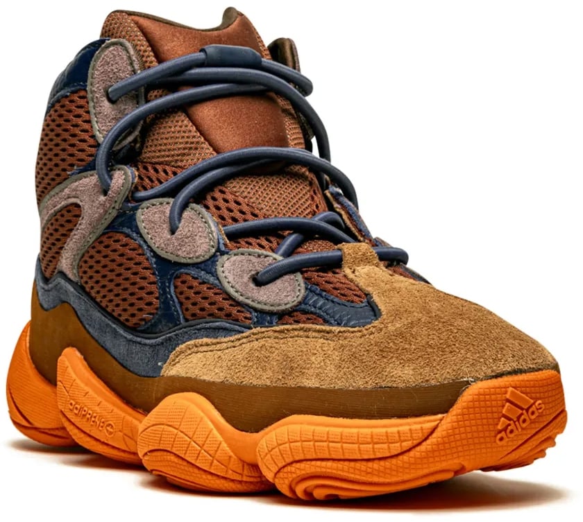 Adidas Yeezy 500 High Tactile Orange Sneakers Oranje
