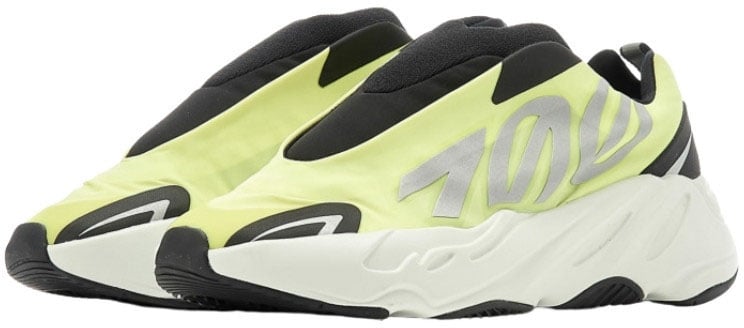 Adidas Yeezy Boost 700 MNVN Laceless Phosphor Zwart