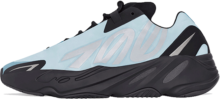 Adidas Yeezy 700 MNVN Blue Tint Zwart