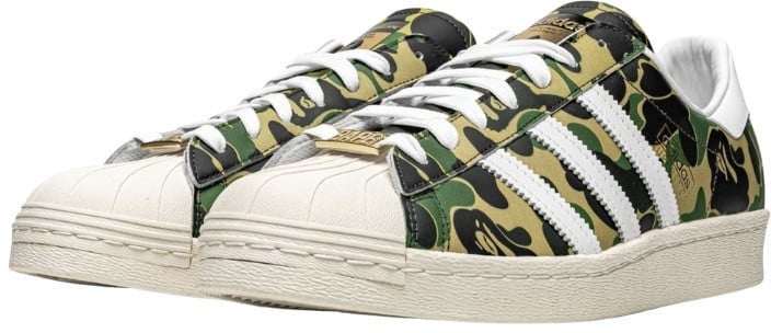 Adidas Adidas Superstar Bape ABC Camo Green Wit