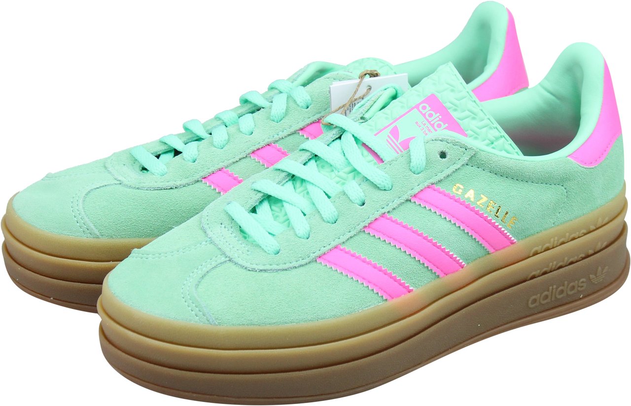 Adidas adidas Gazelle Bold Pulse 'Mintroze' Groen