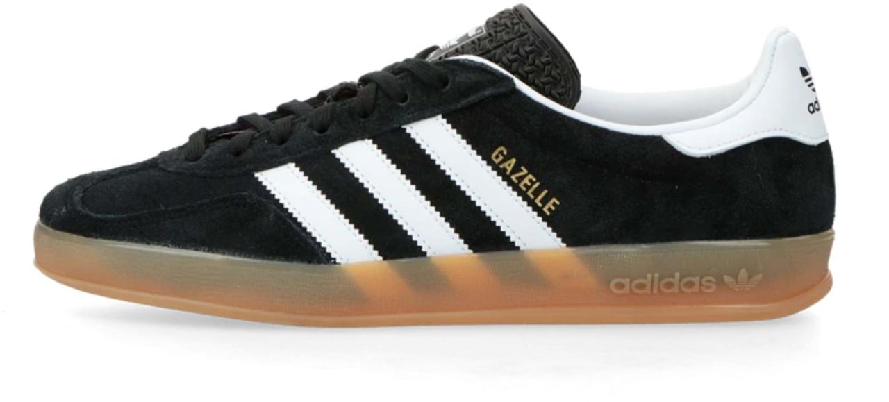 Adidas Adidas Gazelle Indoor Black White Gum Divers