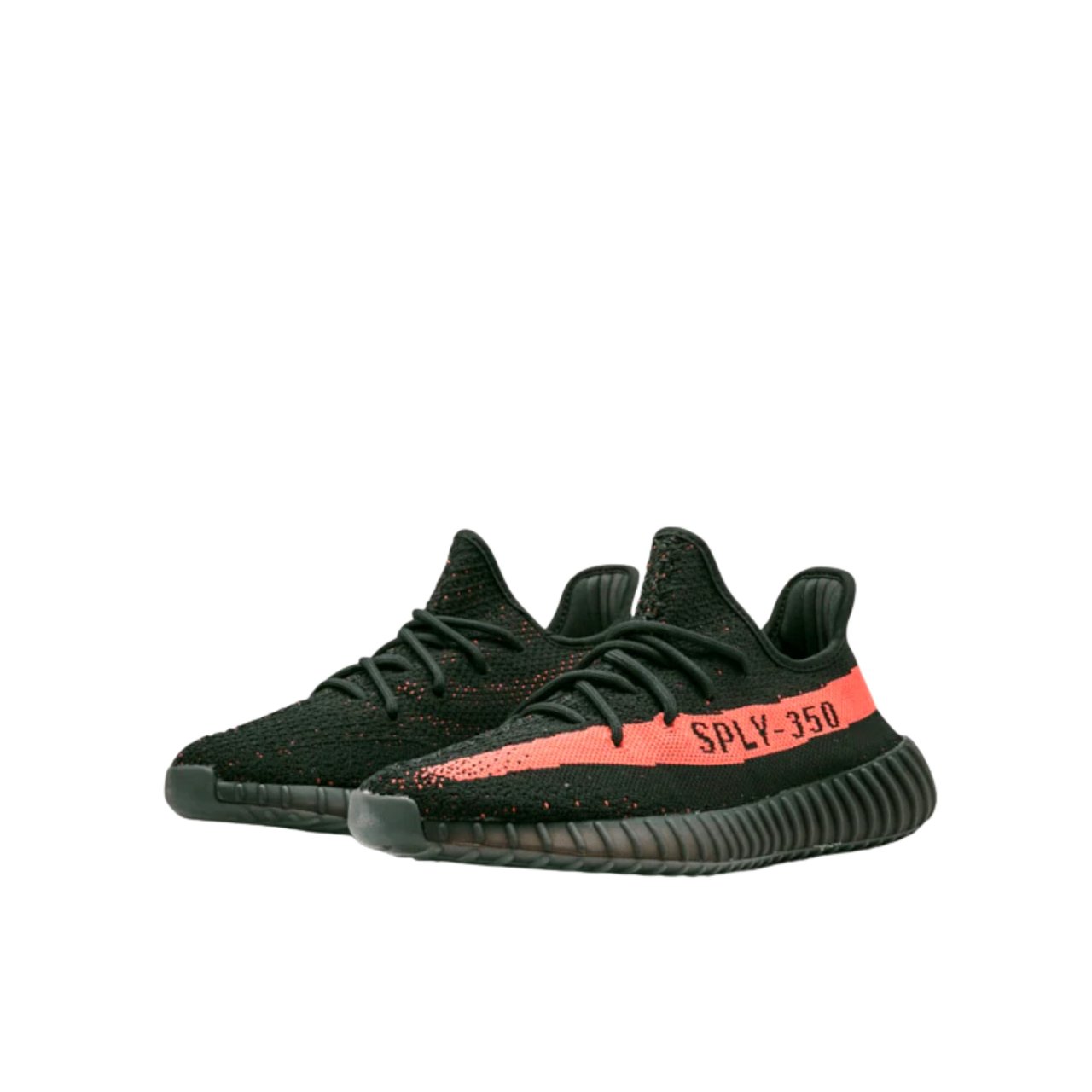 Adidas Yeezy Boost 350 V2 Core Black Red Enfant et Bébé Zwart