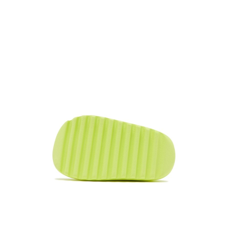 Adidas Adidas Yeezy Slide Glow Green (2022) Bébé Geel