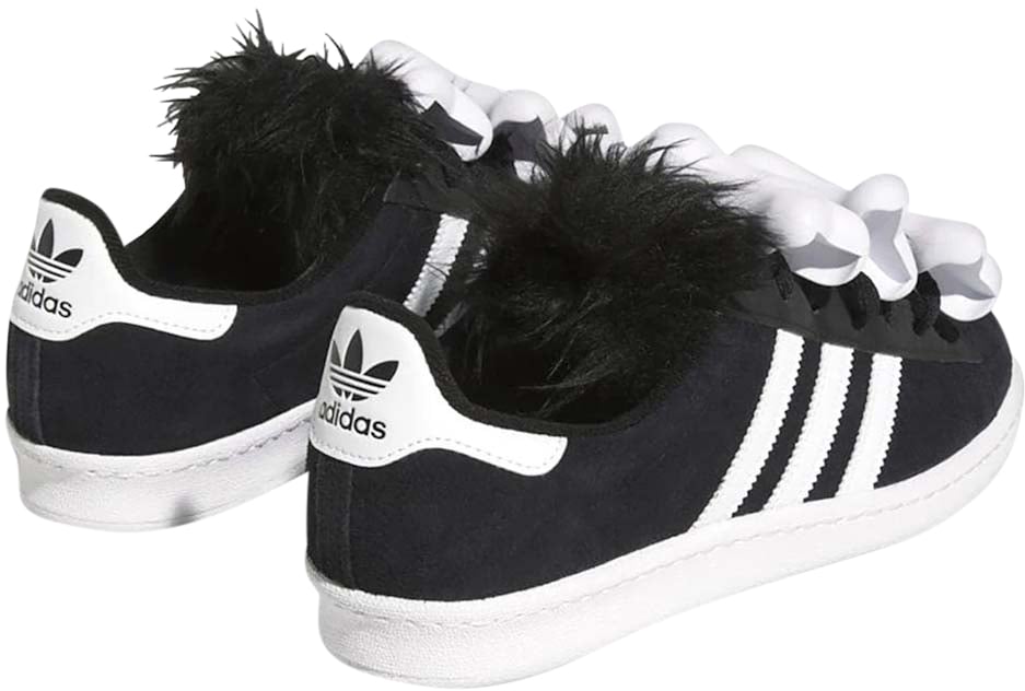 Adidas Campus 80 X Jeremy Scott Bones Sneakers Zwart