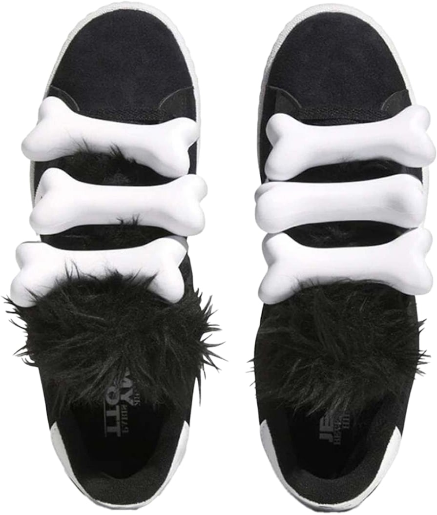 Adidas Campus 80 X Jeremy Scott Bones Sneakers Zwart