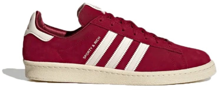 Adidas Adidas Campus 80s Sporty & Rich Red Wit