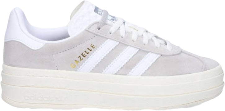 Adidas Adidas Gazelle Bold Grey White Lichtgrijs