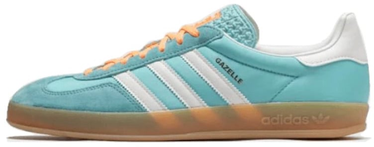 Adidas Adidas Gazelle Indoor Preloved Blue White Gum Wit