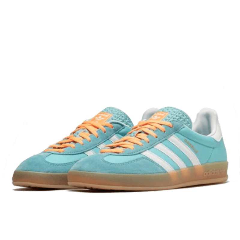 Adidas Adidas Gazelle Indoor Preloved Blue White Gum Wit