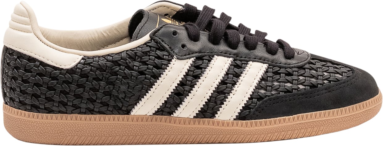 Adidas Sneakers Samba Basse con Lacci Zwart
